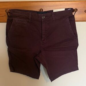 American Eagle Outfitters Dark Red Men's Shorts